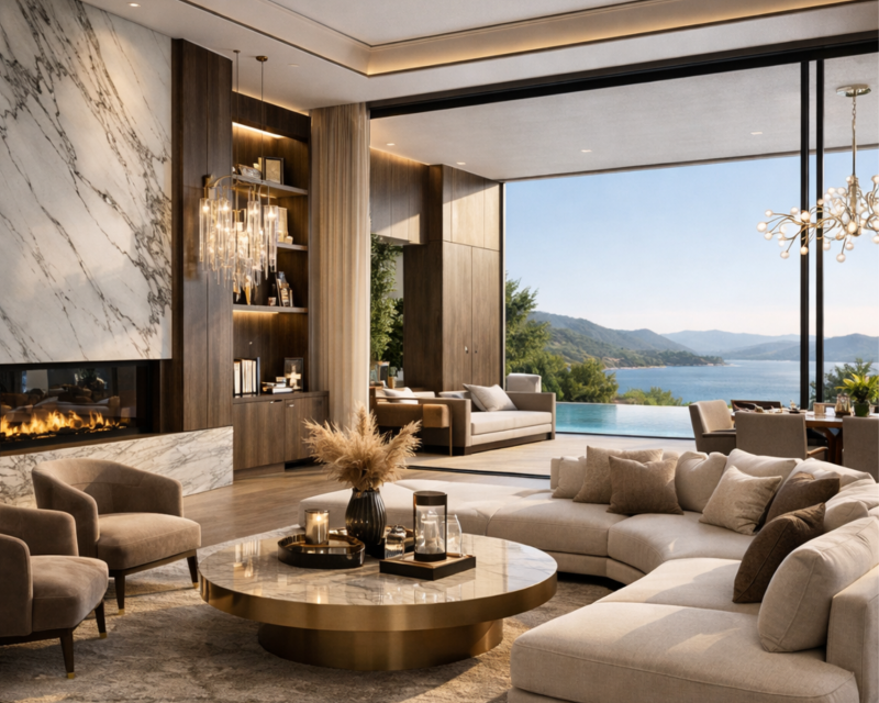 Villa Tasarımında Lüks Algıyı Belirleyen 7 İç Mimari Kriter